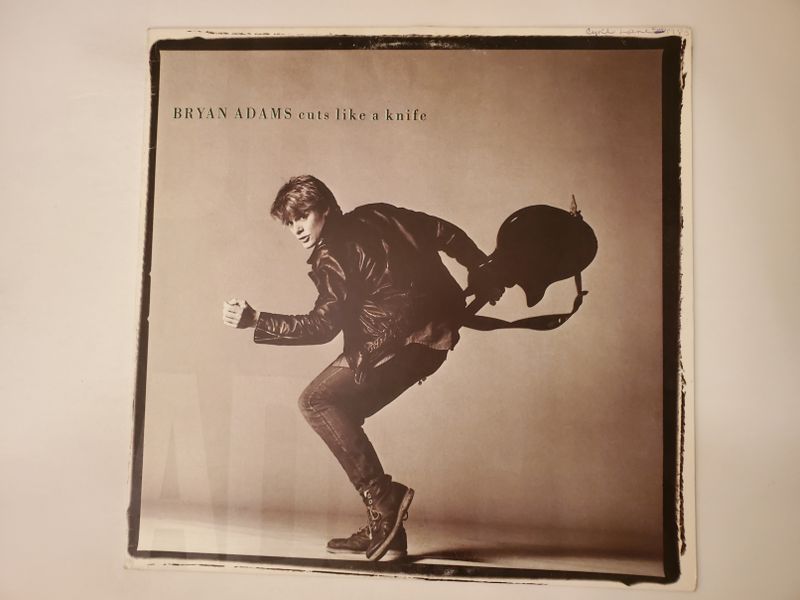 Bryan Adams Cuts Like a Knife vinyl record